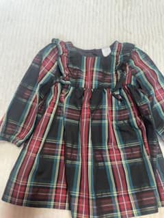 Baby GAP チェック柄ワンピース 6-12monthsのサムネイル