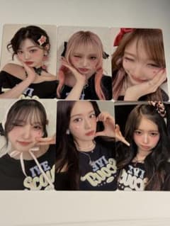 ive be alright 大阪　10/13会場限定 トレカ　6種　コンプ IVE トレカ BeAlright 会場限定 10/13 大阪 6種コンプ IVE Be