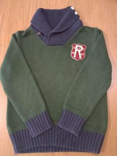 Polo by Ralph Lauren ショールカラーニット 120cm