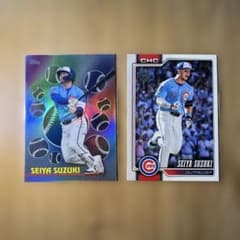 鈴木誠也 Topps MLB トレーディングカード 2枚セットのサムネイル