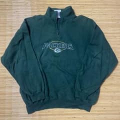 Cadre Athletic PACKERS ハーフジップスウェット Lのサムネイル