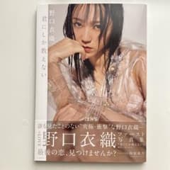 野口衣織 写真集 特典ポストカード付き - メルカリ