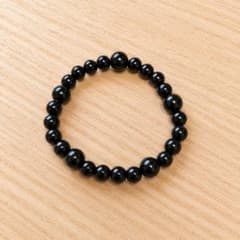 omoi.musubi.kokoroブラックオニキス ブレスレット ハンドメイドのサムネイル