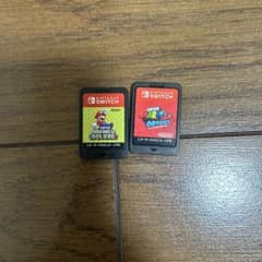 スーパマリオ　 マリオオデッセイ　スイッチカセットのサムネイル