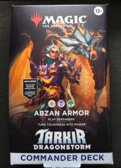 mtg 新品未開封 統率者デッキ 英語版 アブザンの守り tdc タルキール mtg 新品未開封 統率者デッキ 英語版 アブザンの守り tdc タルキール