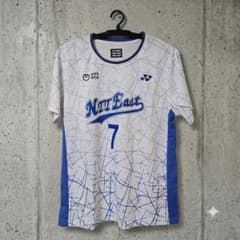 L】桃田賢斗 ゲームシャツ YONEX バドミントン NTT東日本 - メルカリ