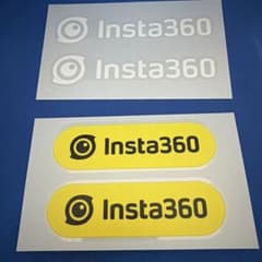 insta360のステッカー２枚セットのサムネイル