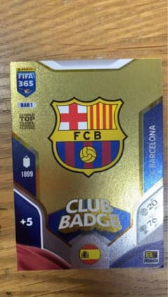 FCバルセロナ Panini FIFA 365 CLUB BADGEのサムネイル