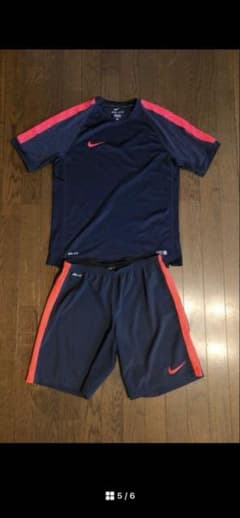 最終価格24時間限定値下げ！！Nike DRI-FIT サッカーウェアセット Lのサムネイル