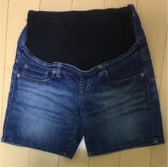 マタニティデニム ショートパンツのサムネイル