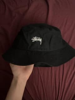 Stussy ステューシー バケットハット ブラックのサムネイル