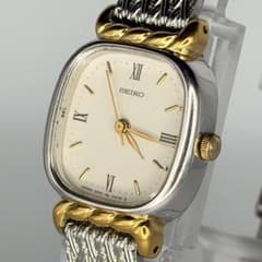 SEIKO セイコー レディース 腕時計 シルバー 2P21-5340 稼働
