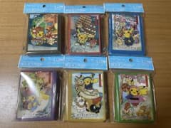 ポケモンセンタートウホクR お祭りごっこ ポケカ　スリーブ　デッキシールド 6種のサムネイル