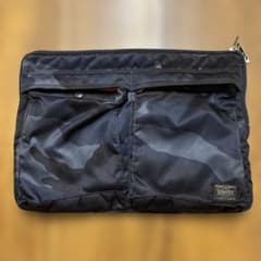 PORTER Yoshida & Co. Clutch Bag, Camouflage Pattern