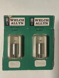 Welch Allyn 06100 交換用電球 2個セット - メルカリ