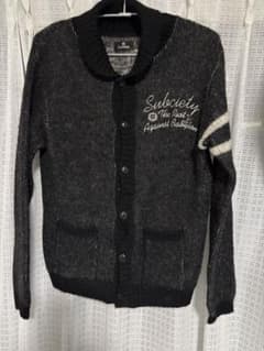 Subciety ショールカラー カーディガン スカル柄のサムネイル