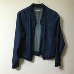NICE CLAUP デニム風ジャケットのサムネイル