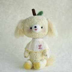 黄色りんご仔犬 アーティストベア 海外作家様 テディパピー
