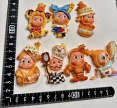 キャラクター デコレーションパーツ 7種セット　カスタムビーズ　ストラップのサムネイル