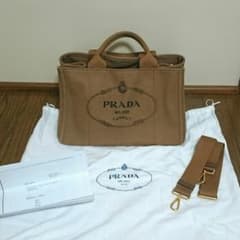 PRADA カナパ トートバッグ ショルダー付き ２way miumiuのサムネイル