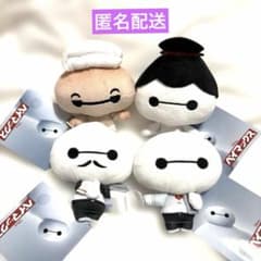 베이맥스 데카치 마스코트 4종 세트 컴플리트 신품 태그 첨부