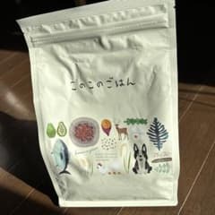 このこのごはん ドライフードのサムネイル