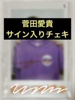 超ときめき宣伝部 とき宣 チェキ サイン入り 菅田愛貴 女組長祭 2025