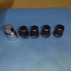 RAYS DURA-NUTS M12×P1.5 ブラック ロックナット4個のサムネイル