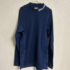 ATHLETA 長袖プラクティスシャツ ネイビー Mサイズのサムネイル