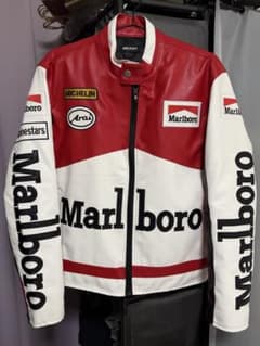 Marlboro レーシングジャケット シングルライダース - メルカリ