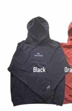【 あさりさん 専用 】マイヘア 黒パーカー Lのサムネイル