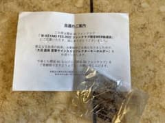 櫻坂46 大沼晶保　サイン入りキーホルダーのサムネイル