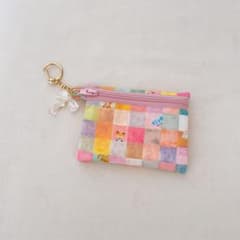 ファスナーポーチ ユキエモン461 ハンドメイド - メルカリ