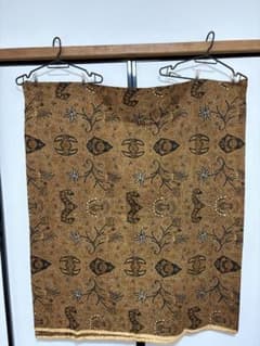 月末迄！インドネシアソロ産バティック生地手書き手描き一点物のサムネイル