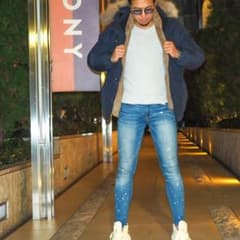 アメリカンイーグル ジェギング ペイントデニム 4 ショートのサムネイル