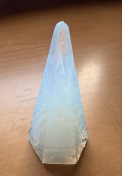 廣田硝子 BYRON ガラスオブジェ リングホルダー 昭和レトロのサムネイル