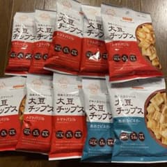 ノンフライ　大豆チップス　10袋のサムネイル
