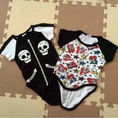 半袖ロンパース 2枚セットのサムネイル
