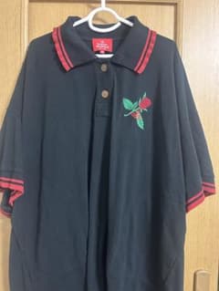 ヴィヴィアン ウエストウッド 薔薇刺繍 オーバーサイズ ブラック