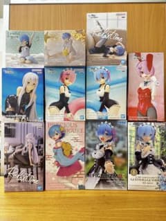 Re:ゼロから始める異世界生活 レムフィギュア 7体セットのサムネイル