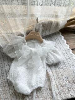 MONBEBE Camellia Suit アイボリー 70〜80 ドレス 美品のサムネイル