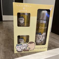 メルカナ様リクエスト 2点まとめ商品 ちいかわステンレスボトル&2Pマグセットのサムネイル