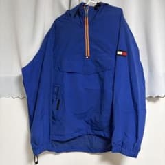 TOMMY HILFIGER ナイロンジャケット　アラノックパーカー　ブルーのサムネイル