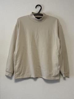 미품 WORKMAN COTTON 모크 넥 풀오버 L