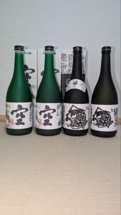 関谷酒造 蓬莱泉 吟(ぎん)、空(くう)空瓶4本セットのサムネイル