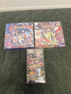 ポケモンカード シュリンク付き3box まとめ売り - メルカリ