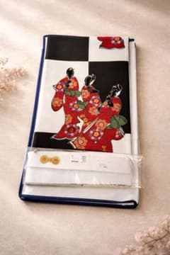 【最終値下げ♡優雅な日本美・美品】袋帯・舞妓の刺繍のサムネイル