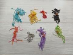 カラフルチェーン、髪どめセットのサムネイル