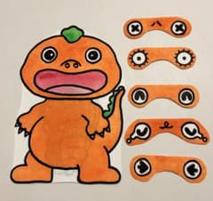 保育　パネルシアター　【はらぺこきょうりゅうペコペコくん】のサムネイル