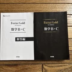 Focus Gold 数学B+C 解答編 5版のサムネイル
